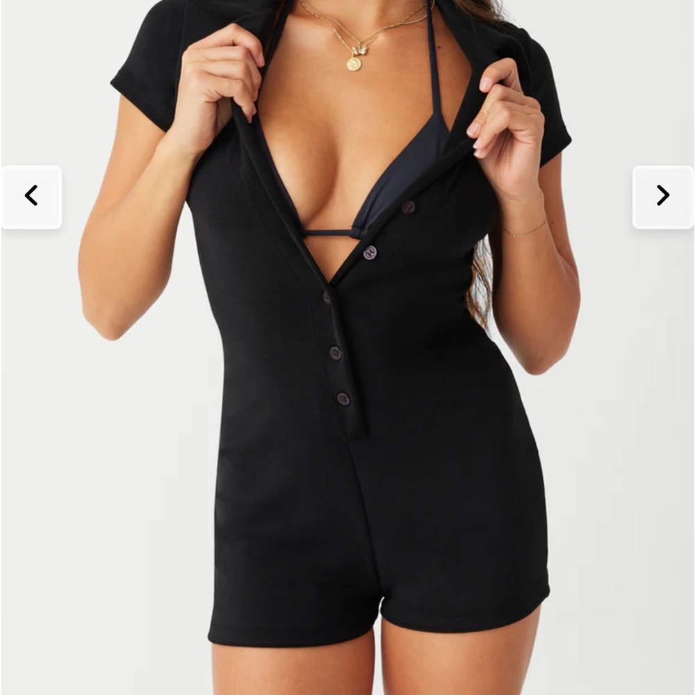 Frankies bikinis terry romper
